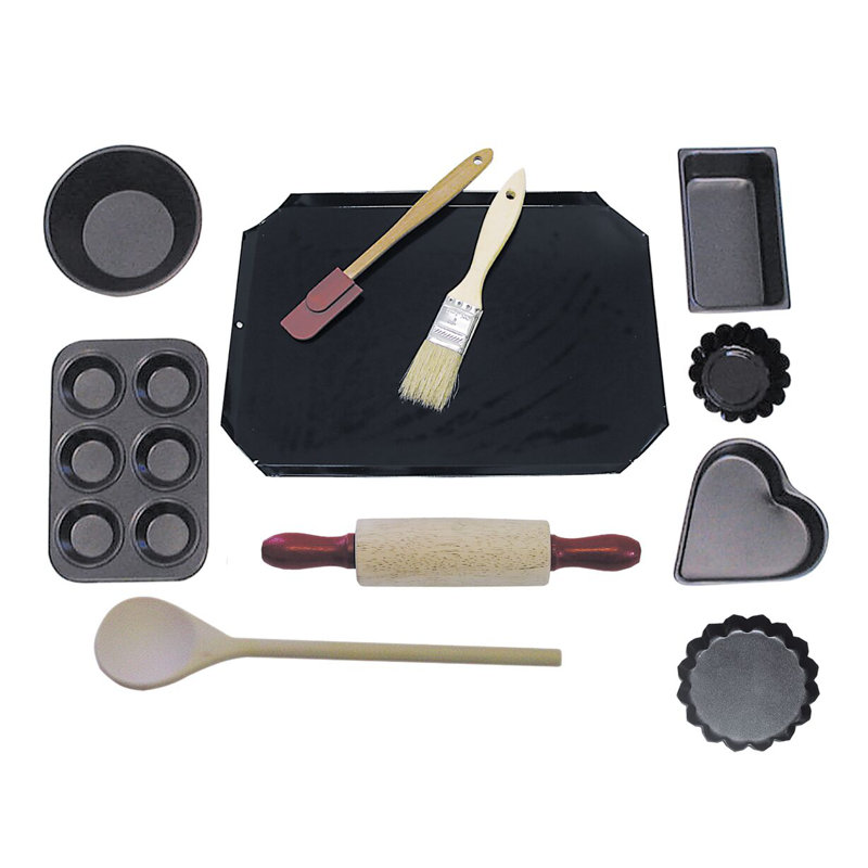 R & M International Corp. Junior Bake 11 Piece Bakeware Set & Reviews Wayfair